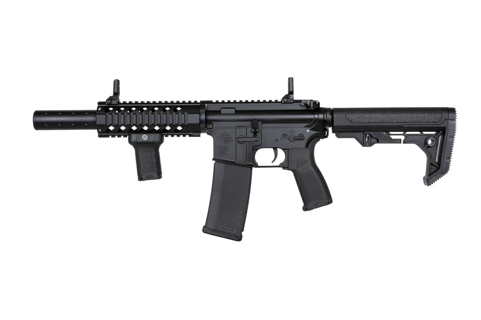 SA-E11 EDGE Airsoft Rifle - Light Ops Stock - Black
