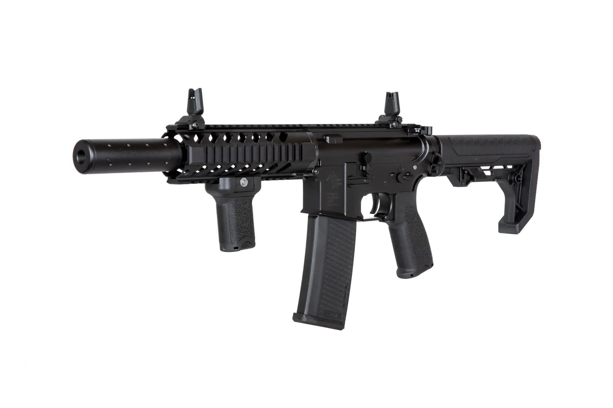 SA-E11 EDGE Airsoft Rifle - Light Ops Stock - Black