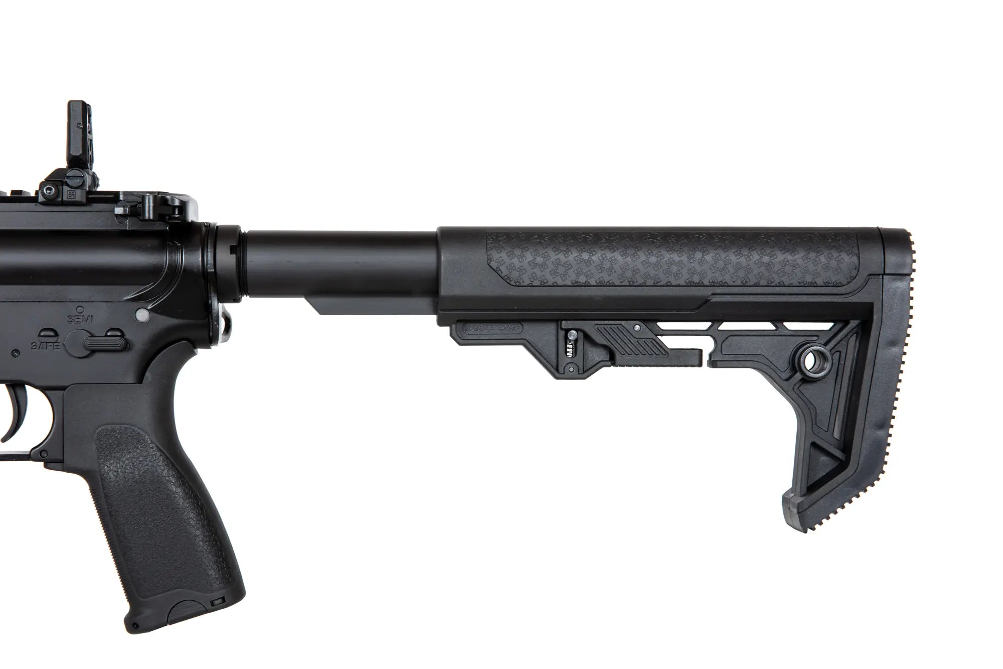 SA-E11 EDGE Airsoft Rifle - Light Ops Stock - Black