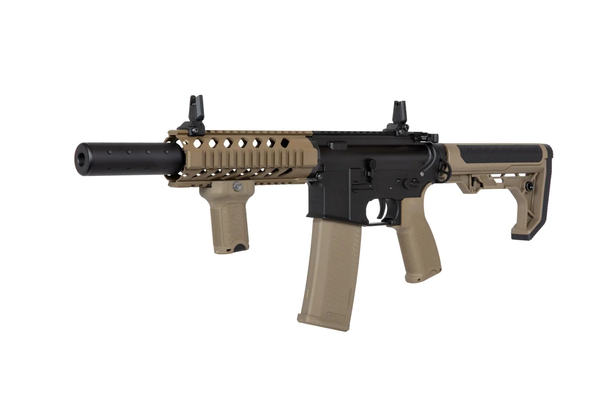 SA-E11 EDGE Airsoft Rifle - Light Ops Stock - Half-Tan