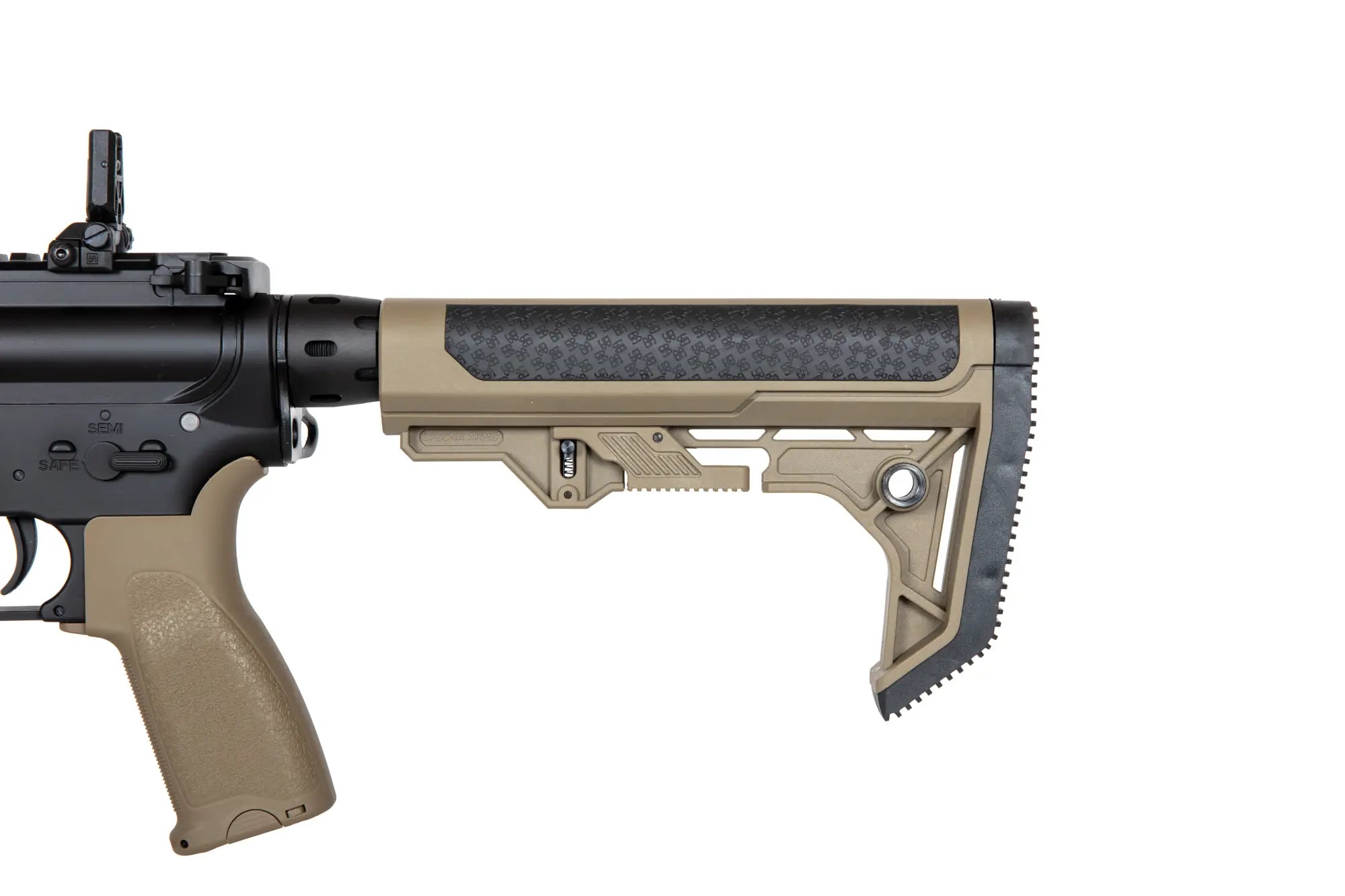 RRA & SI SA-E17-L EDGE - Light Ops Stock - Half-Tan