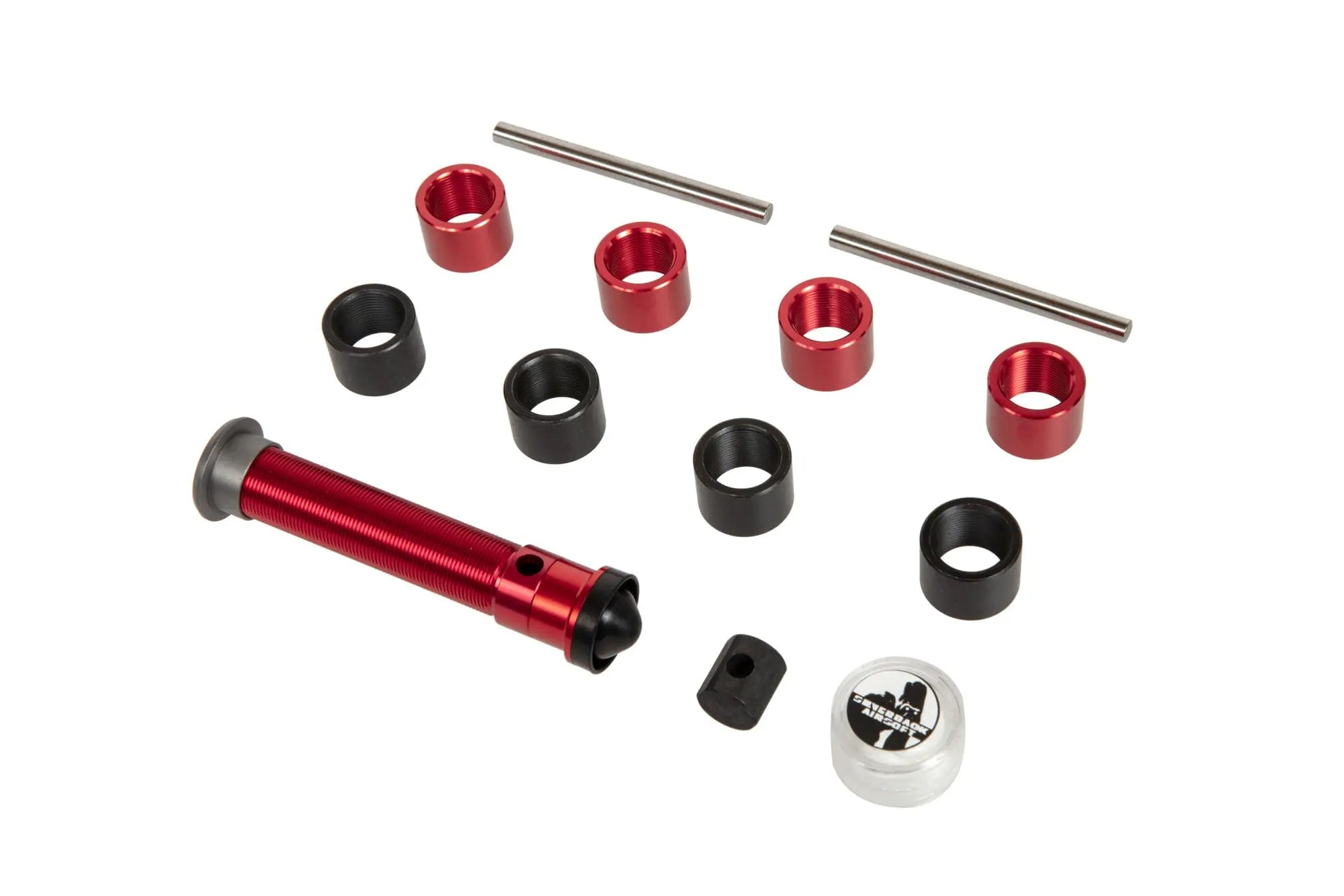 Adjustable weight piston for SRS PullBolt replicas