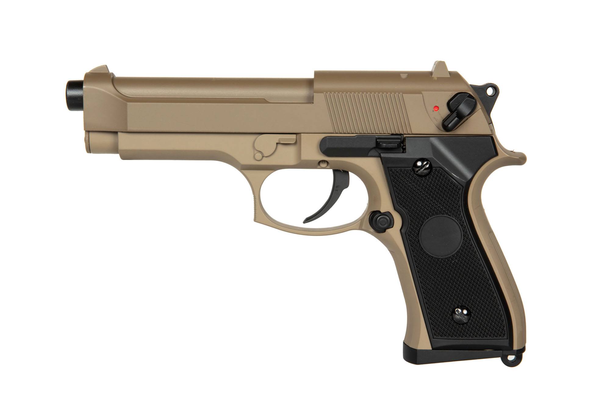 CYMA CM126 (Airsoft Electric Pistol, Tan, battery incl.)