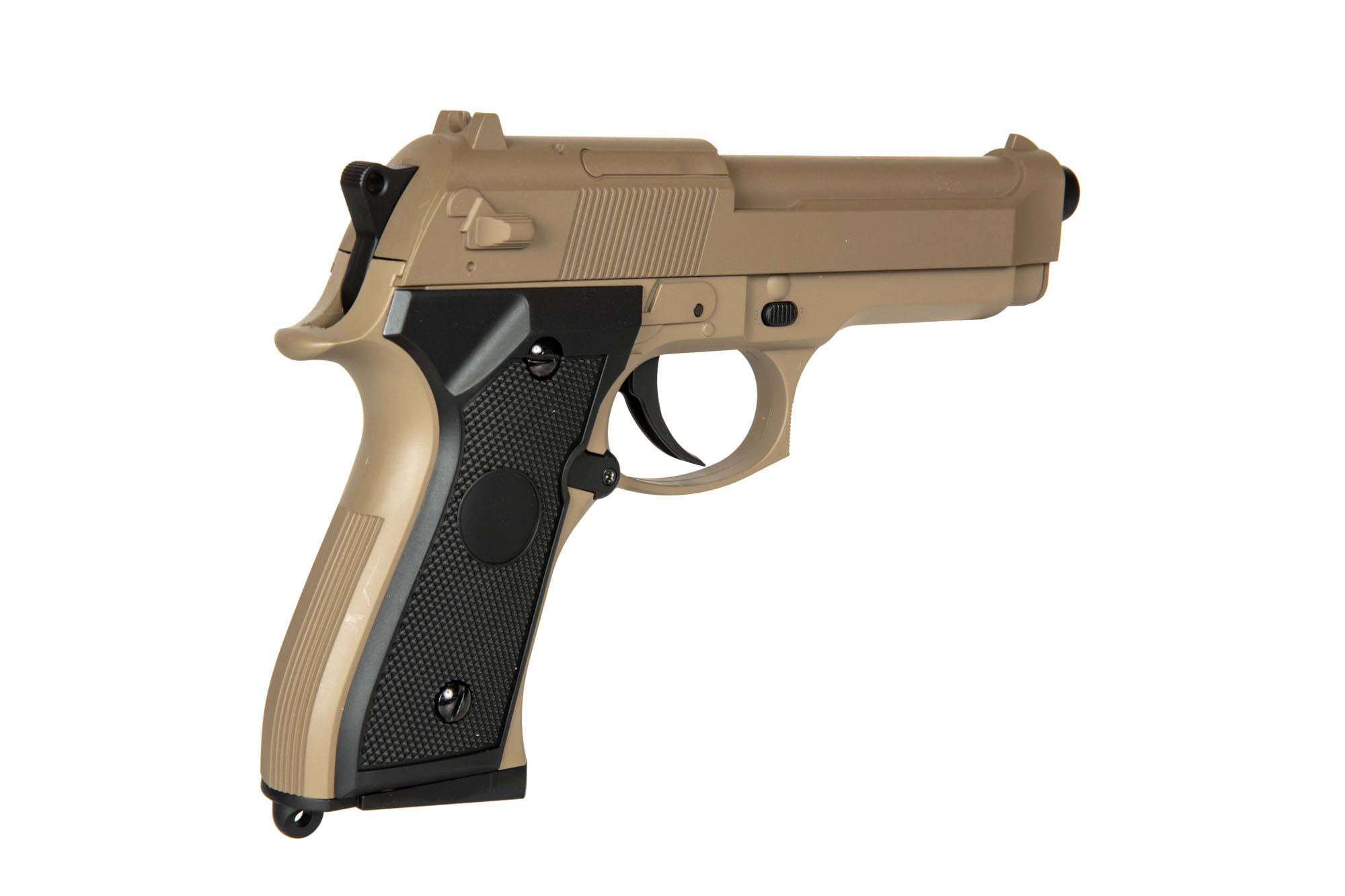 CYMA CM126 (Airsoft Electric Pistol, Tan, battery incl.)