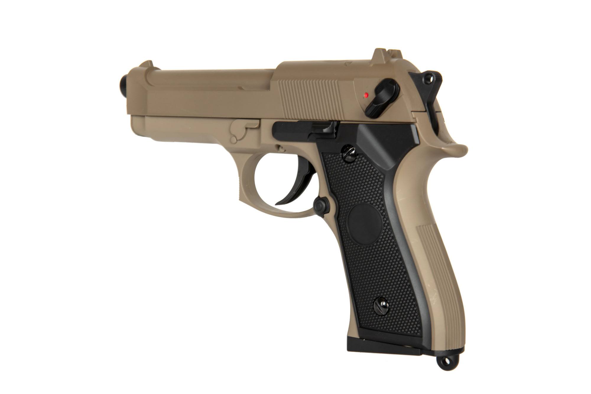 CYMA CM126 (Airsoft Electric Pistol, Tan, battery incl.)