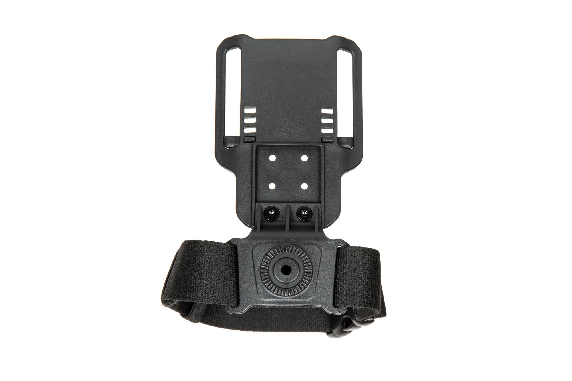 Drop leg platform for Per-Fit™ Holsters - Black
