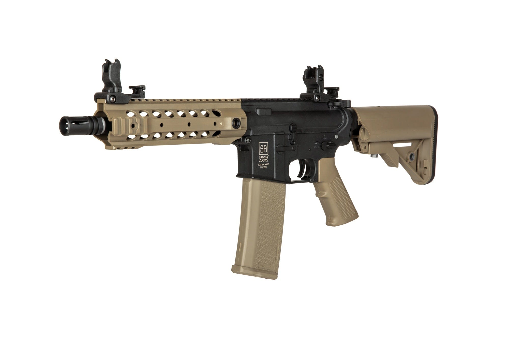 FLEX™ is the new line of airsoft replicas manufactured by Specna Arms and characterised by an attractive price combined with innovative quick spring replacement system and high quality materials.