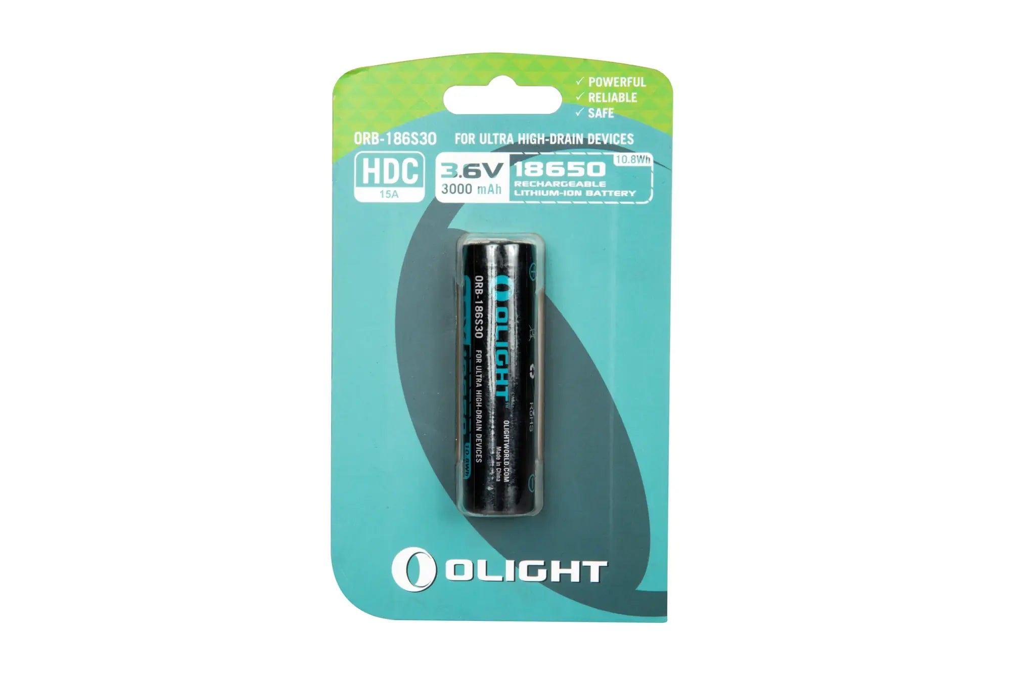 Rechargeable battery type 18650 for WARRIOR X