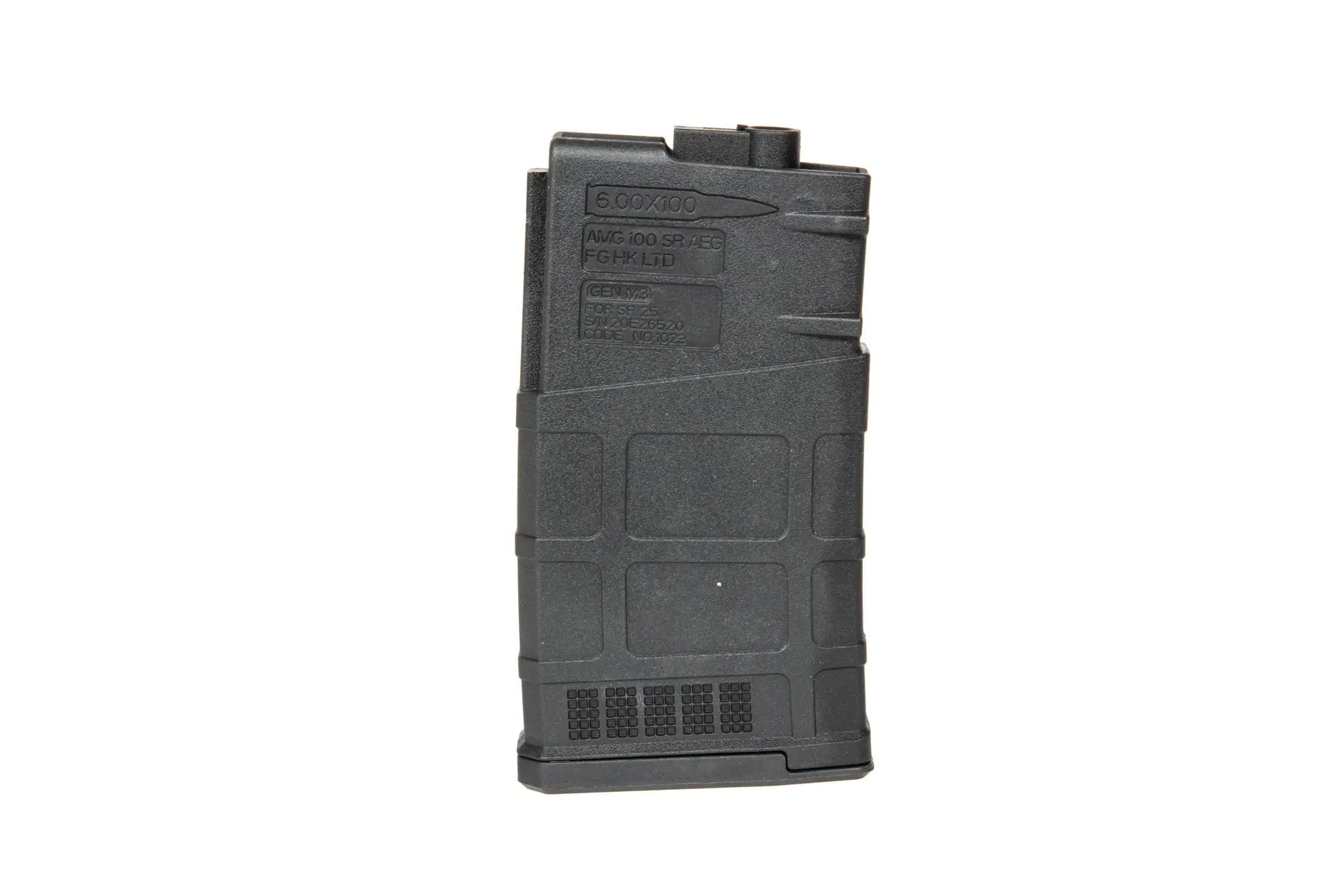 100 BBs Mid-Cap Magazine for AR308/SR25 - Black