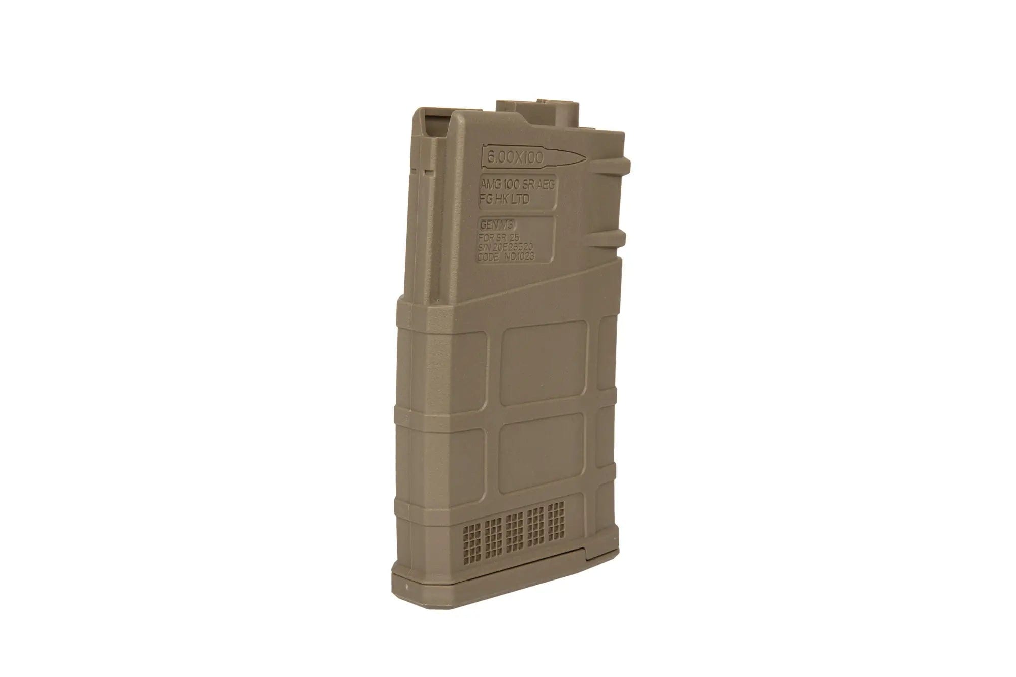 100 BBs Mid-Cap Magazine for AR308/SR25 - Dark Earth