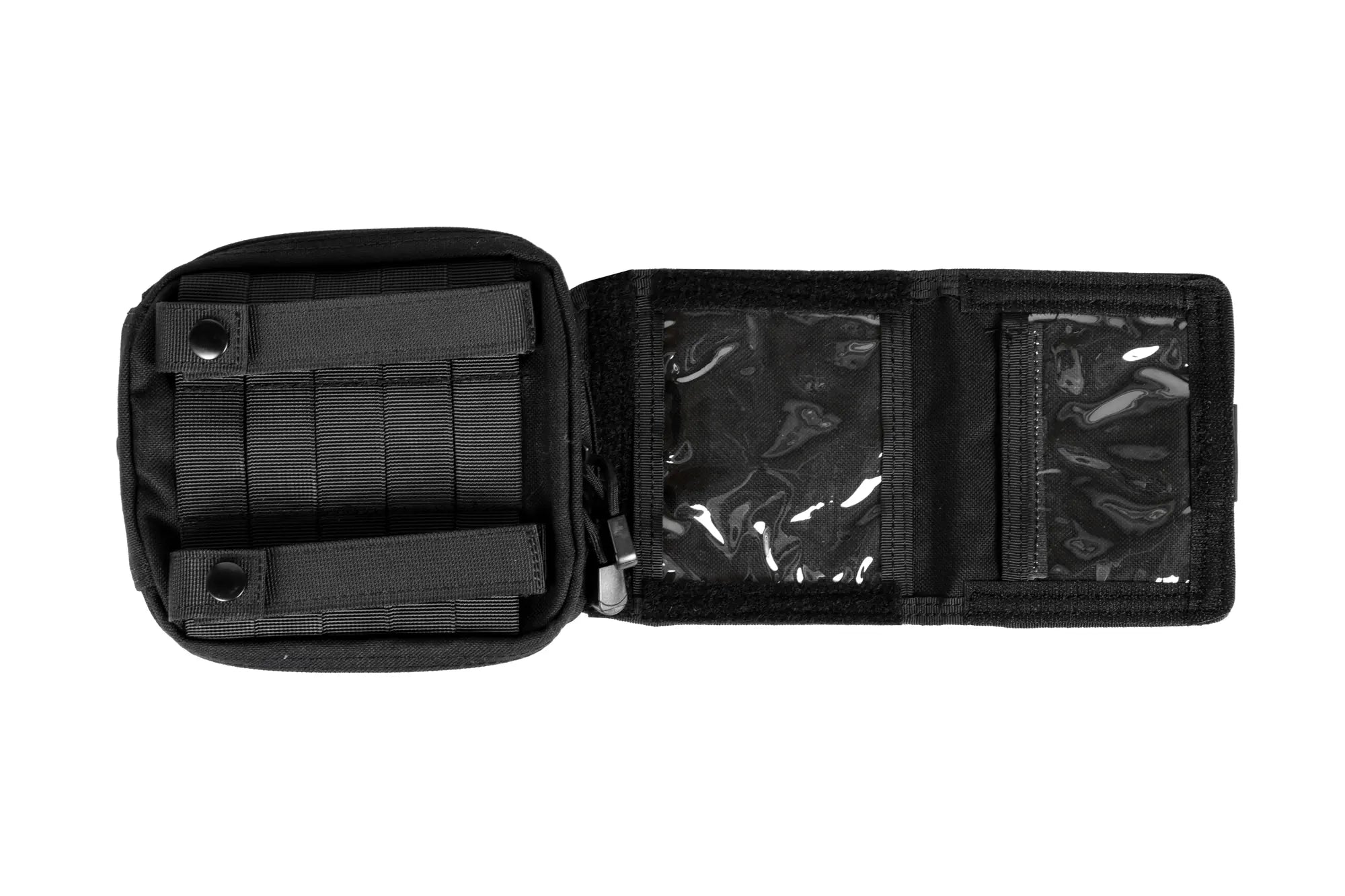 Admin Panel with Map Pouch - Black