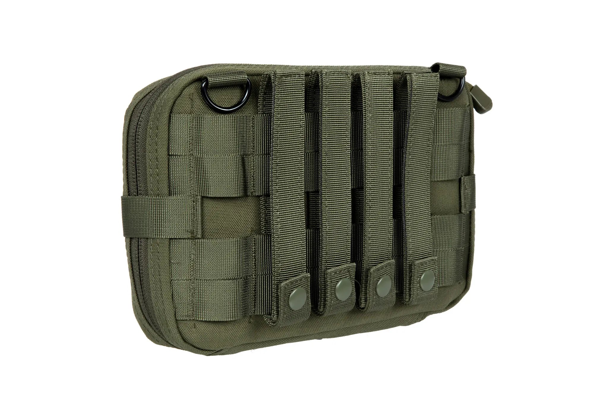 Large Administration Pouch with a Map Holder - Olive-5