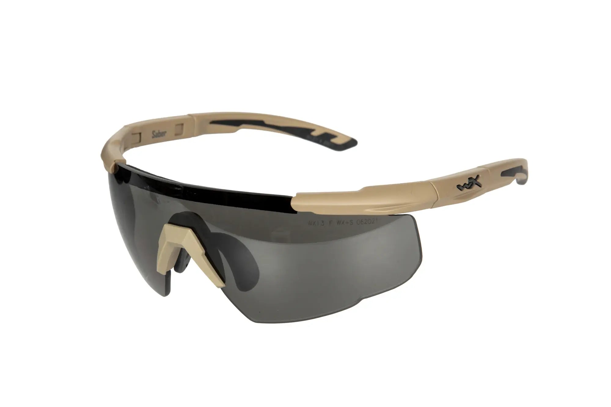 SABER ADV Matte Tan glasses - Smoke Grey / Clear / Light Rust
