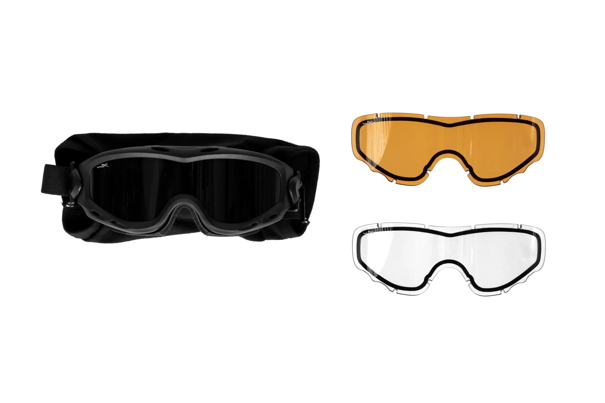 SPEAR Dual Lens Goggles - Matte Black