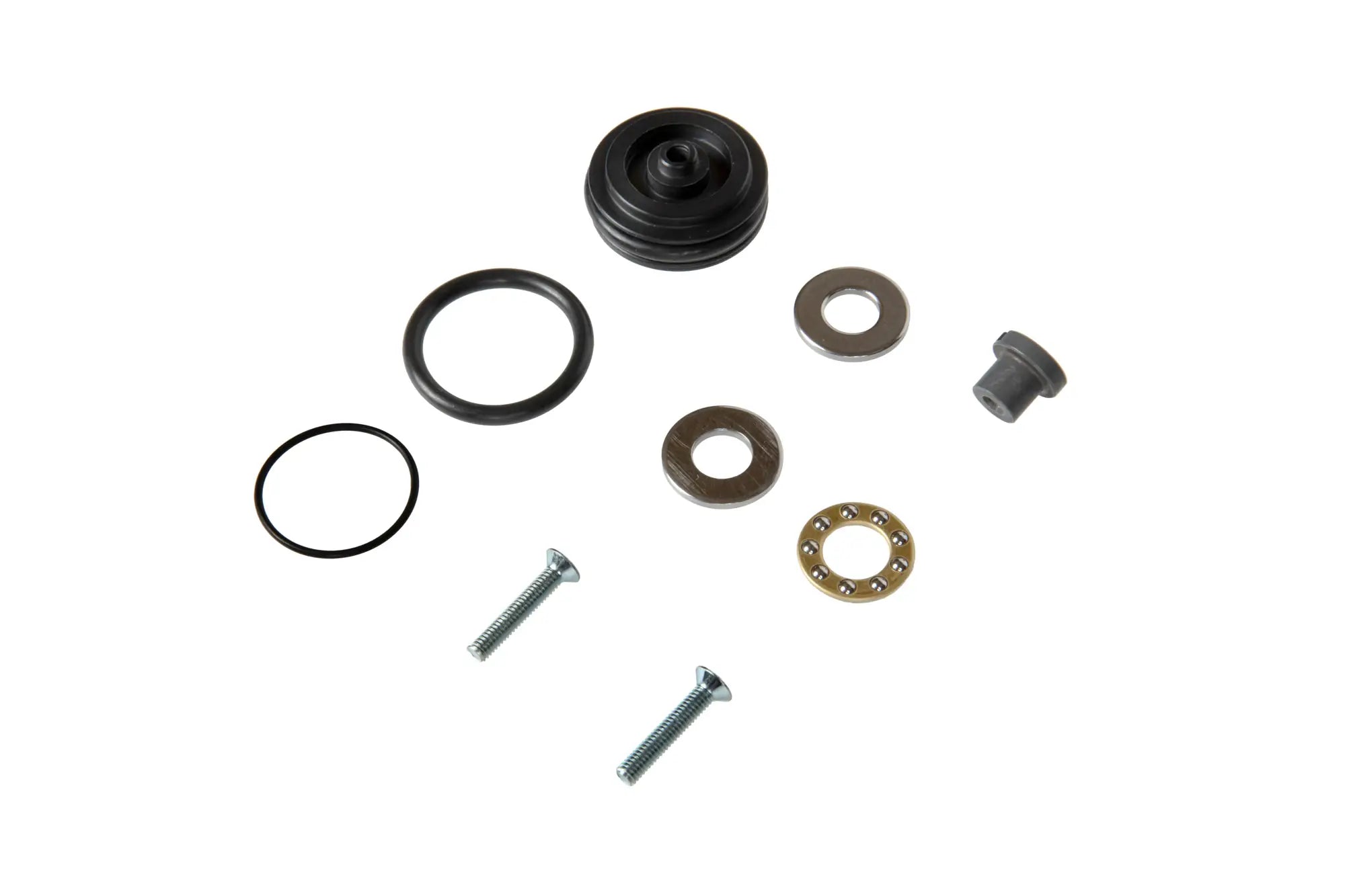 Double sealed piston head - Polymer