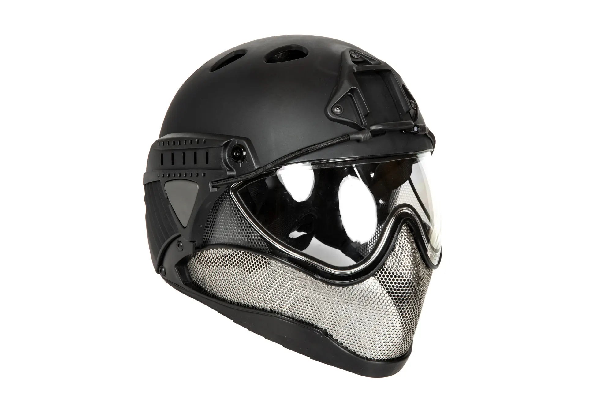 Full Face First Helmet Black