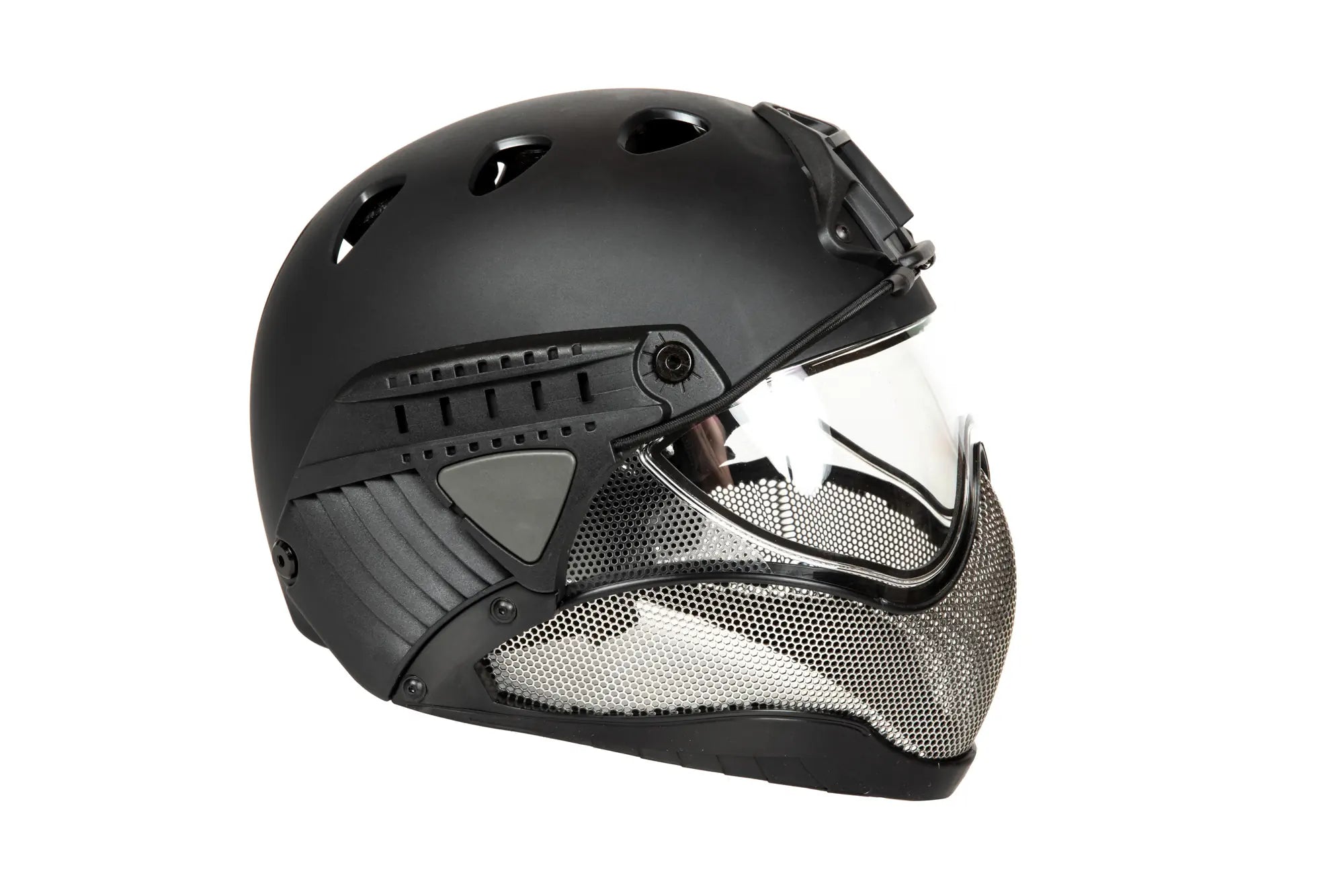 Full Face First Helmet Black