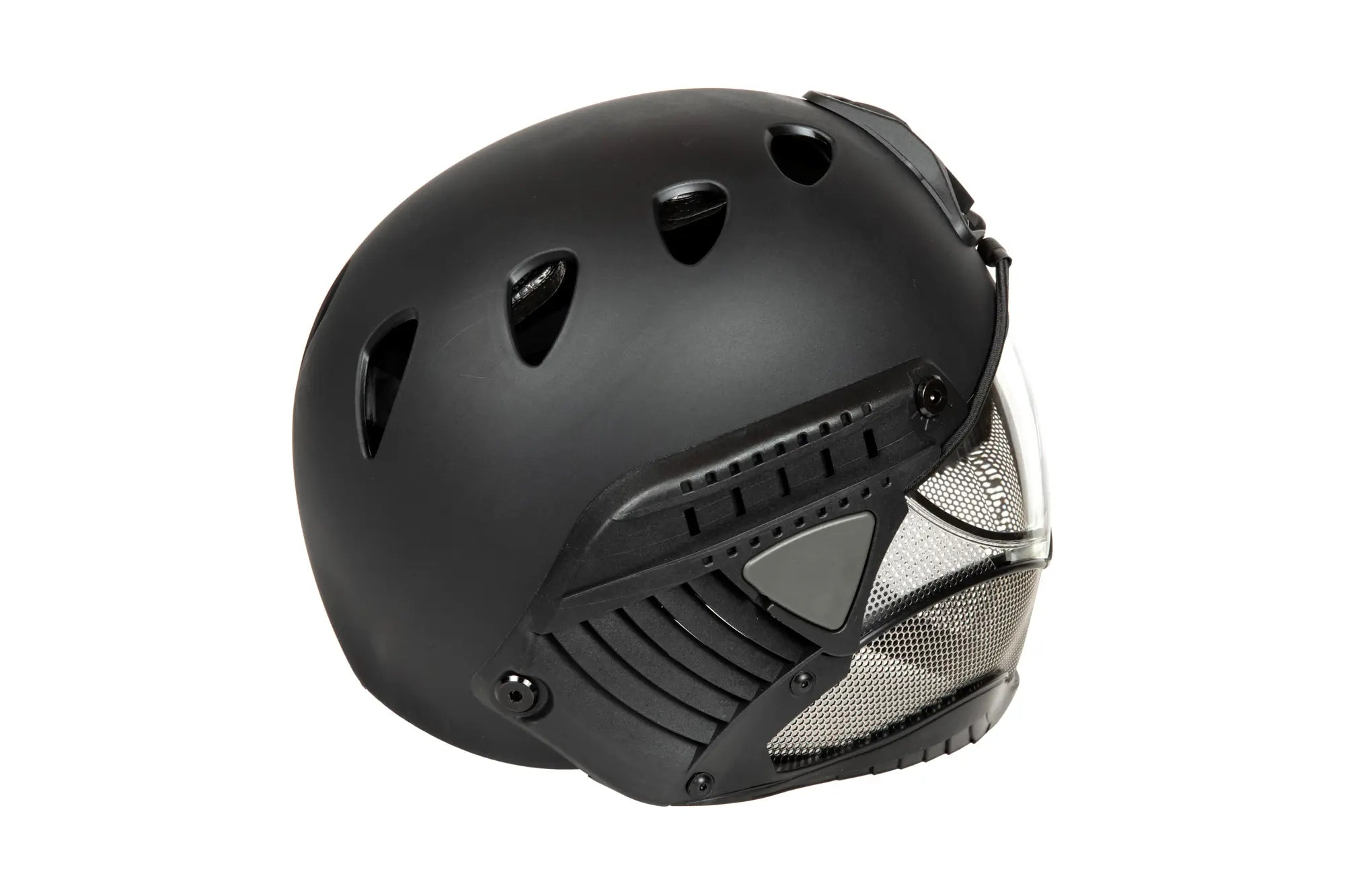 Full Face First Helmet Black