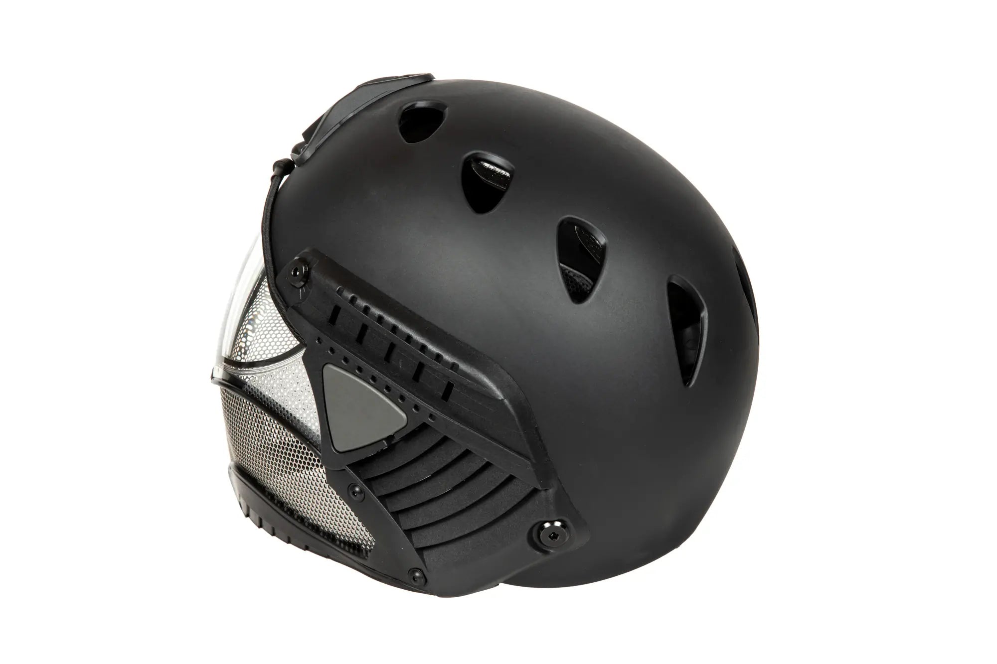 Full Face First Helmet Black