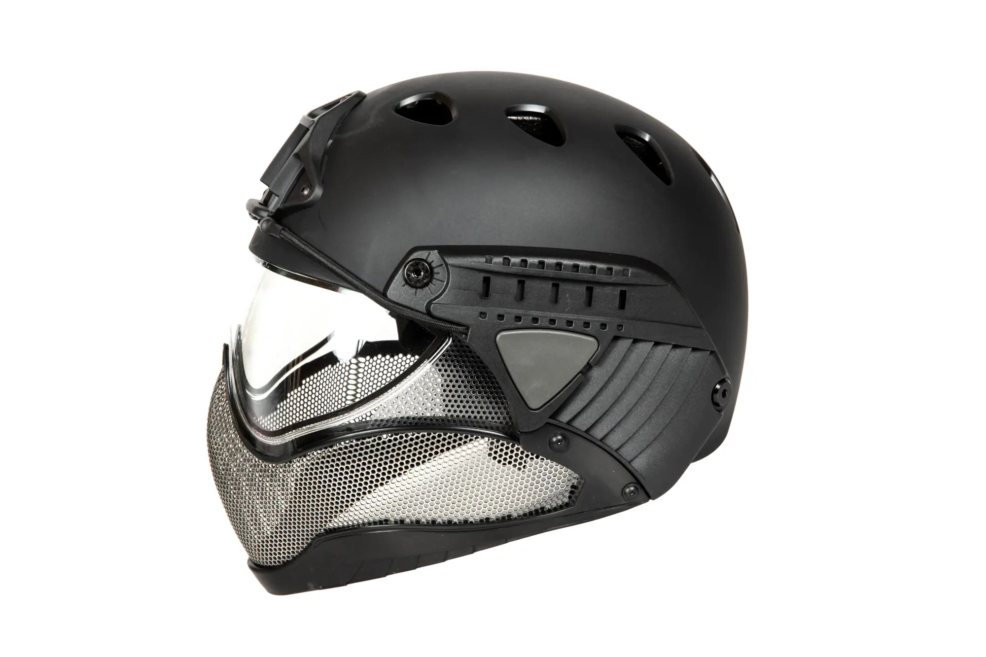 Full Face First Helmet Black