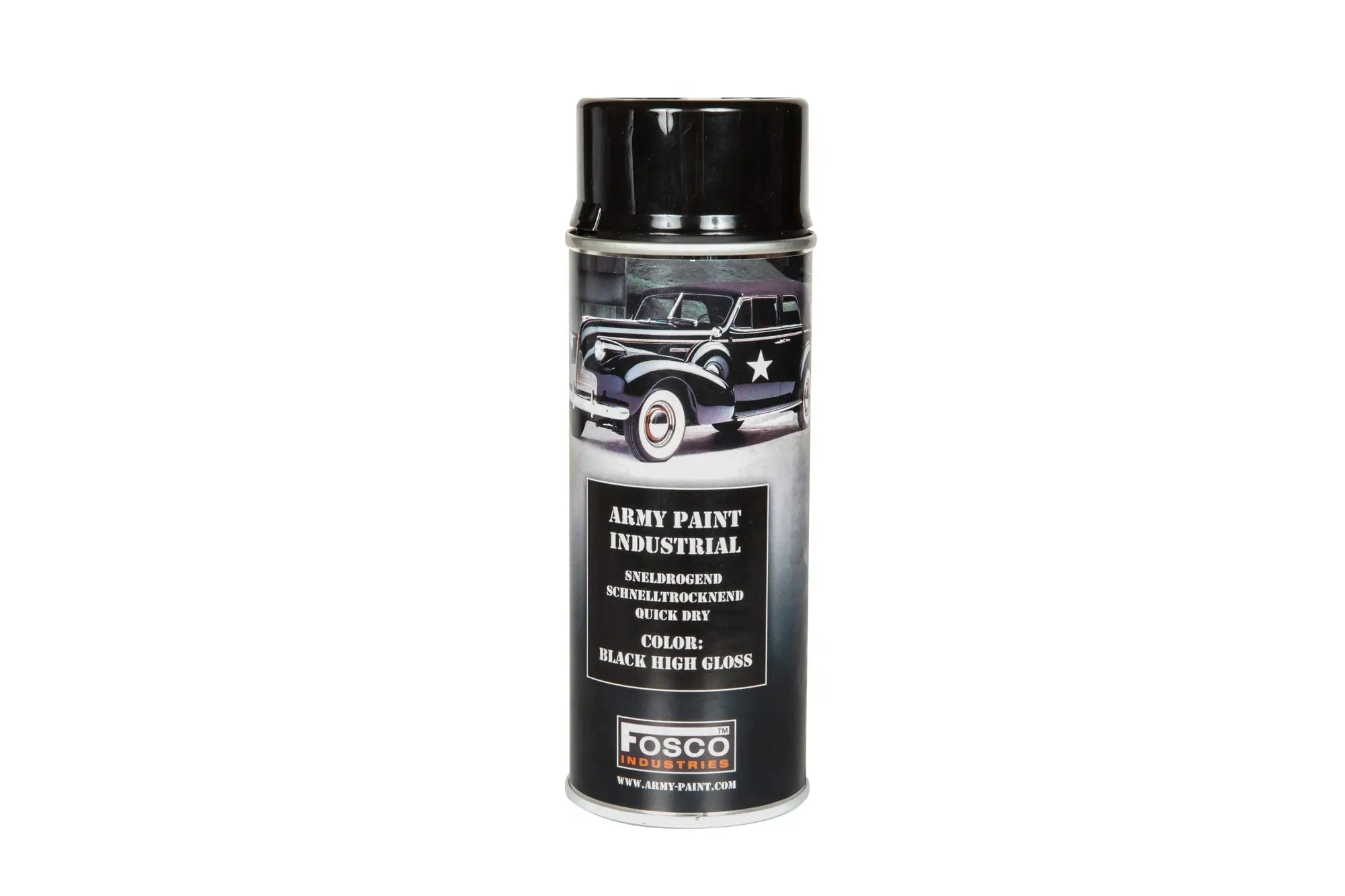 Camouflage Paint - Black High Gloss