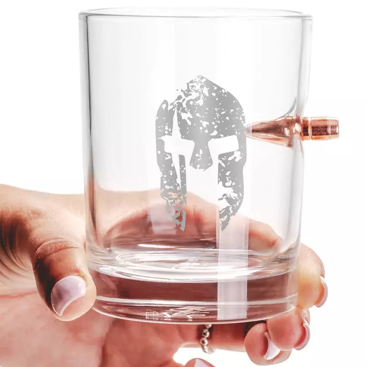 Whisky glass with .308 cartridge - Sparta