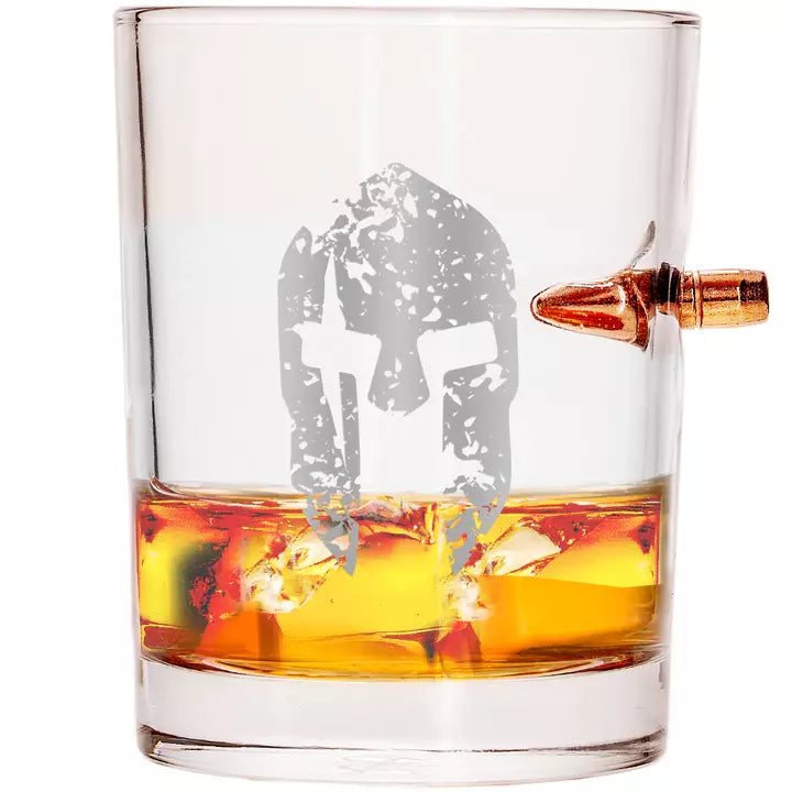 Whisky glass with .308 cartridge - Sparta