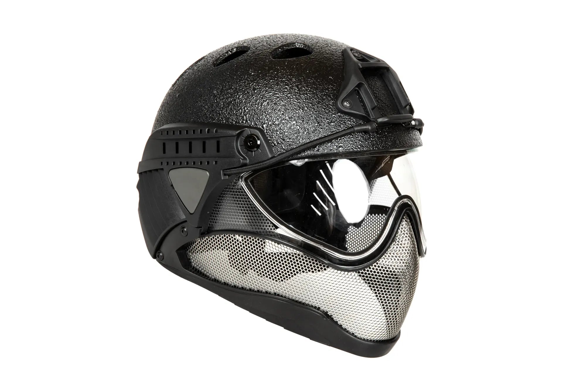 Full Face First Helmet Black Textured