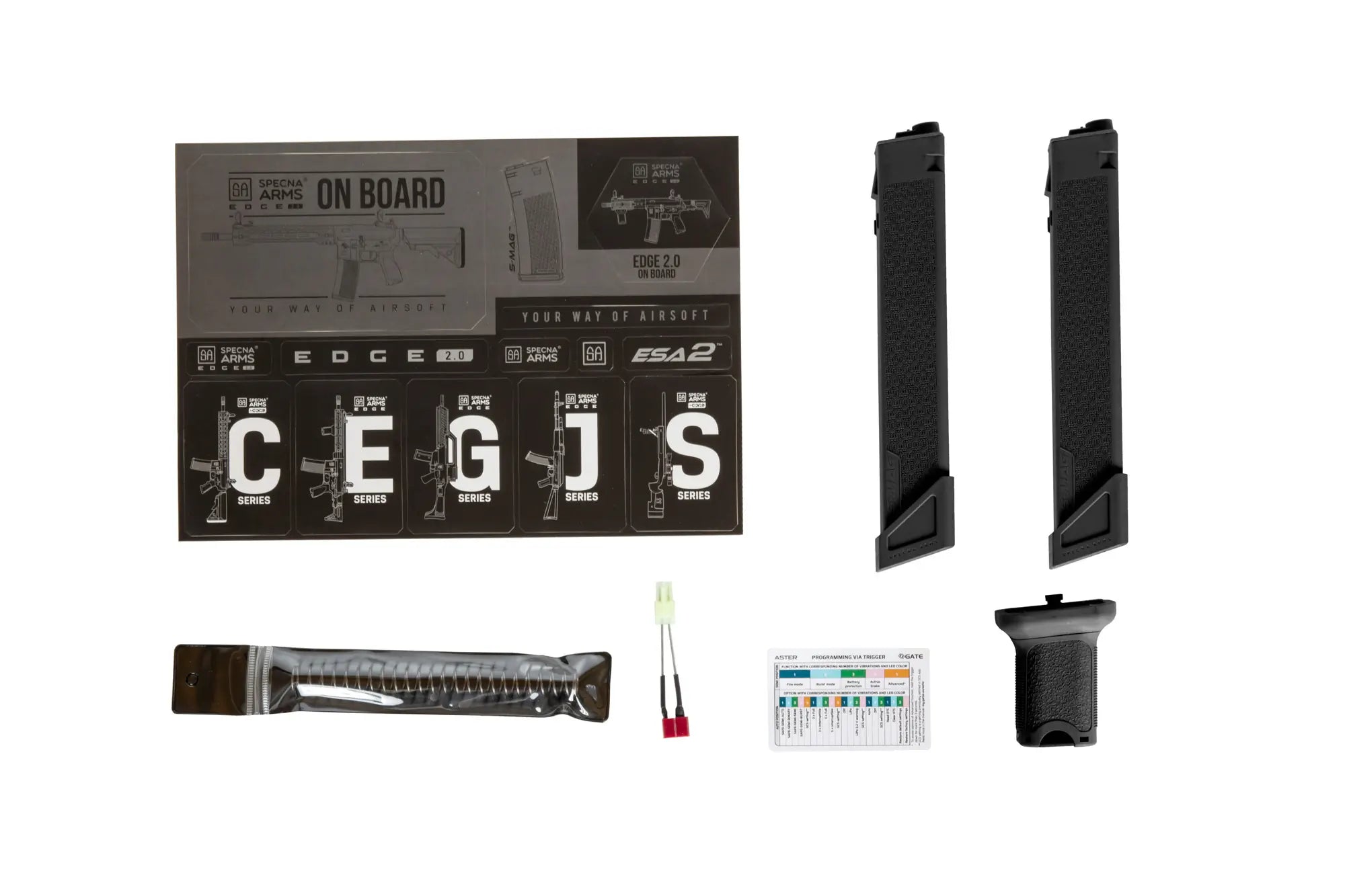 SA-X01 EDGE 2.0 Airsoft SMG - Black