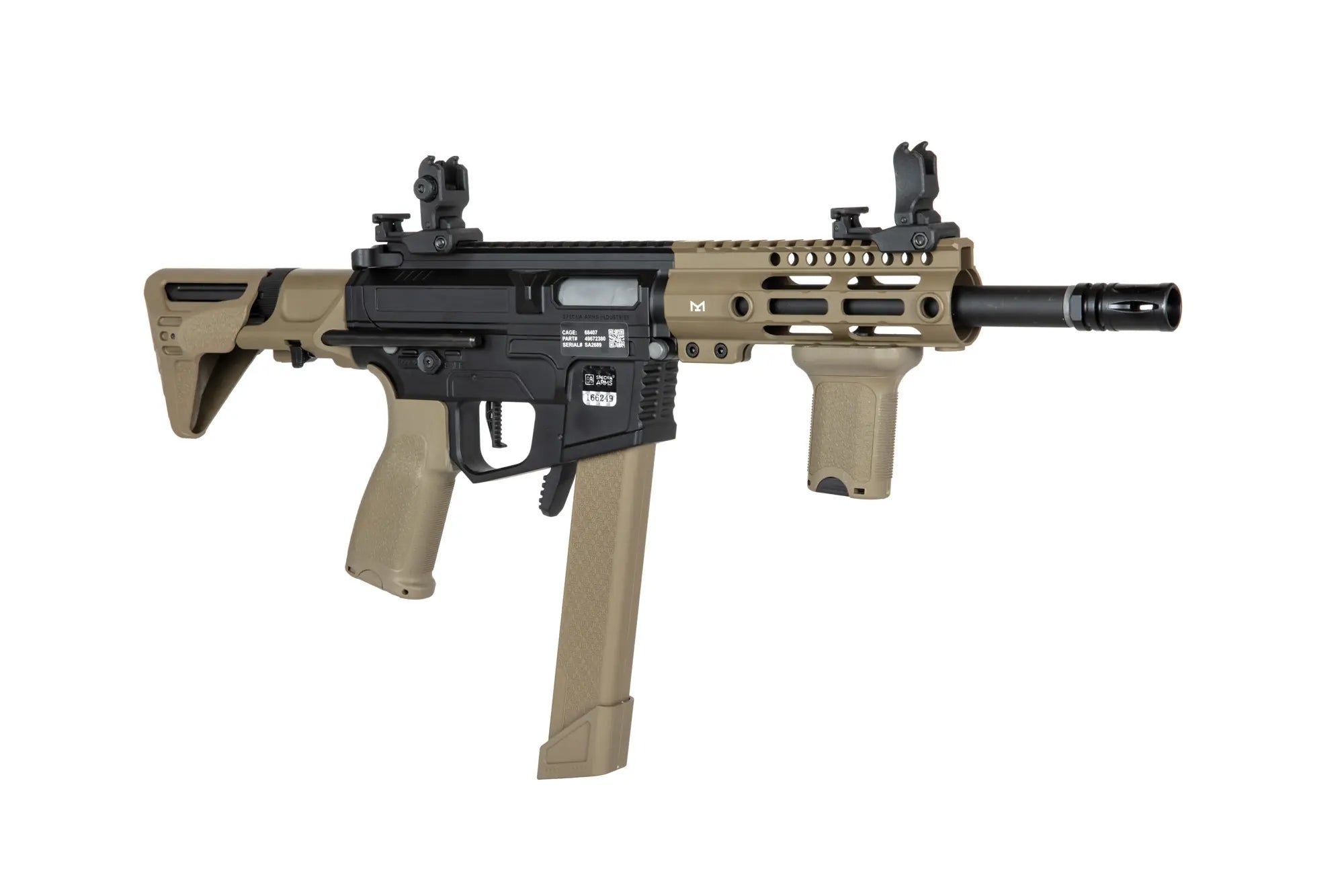 SA-X01 EDGE 2.0 airsoft SMG - Half-tan