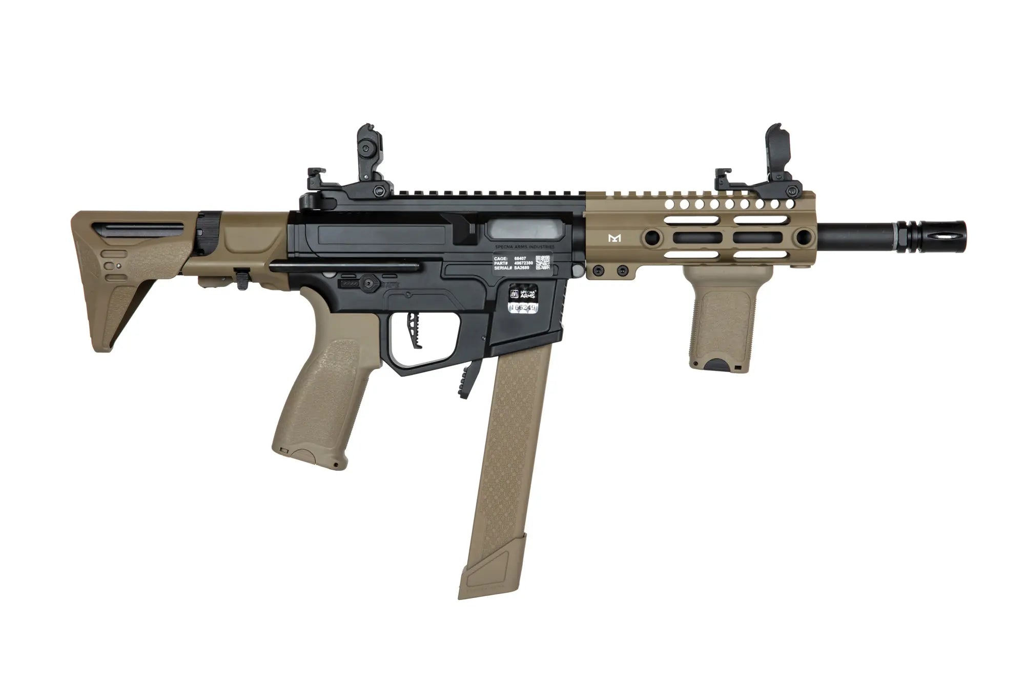 SA-X01 EDGE 2.0 airsoft SMG - Half-tan