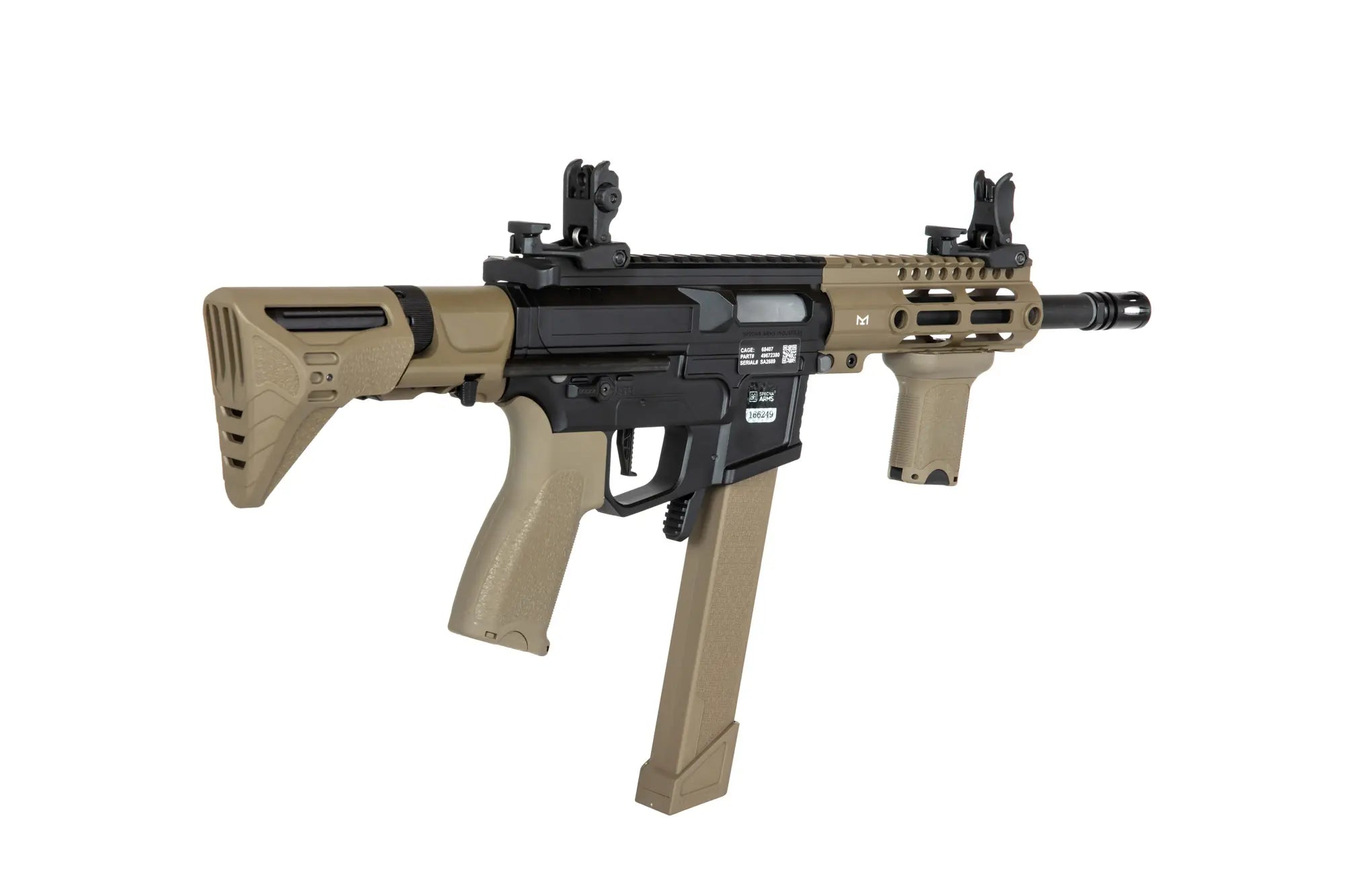 SA-X01 EDGE 2.0 airsoft SMG - Half-tan