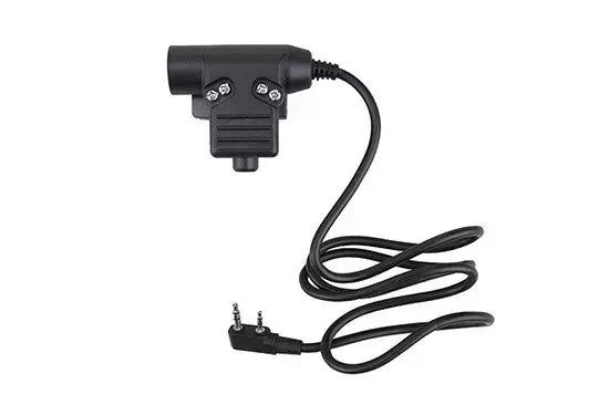 PTT Button Kenwood Type - Black