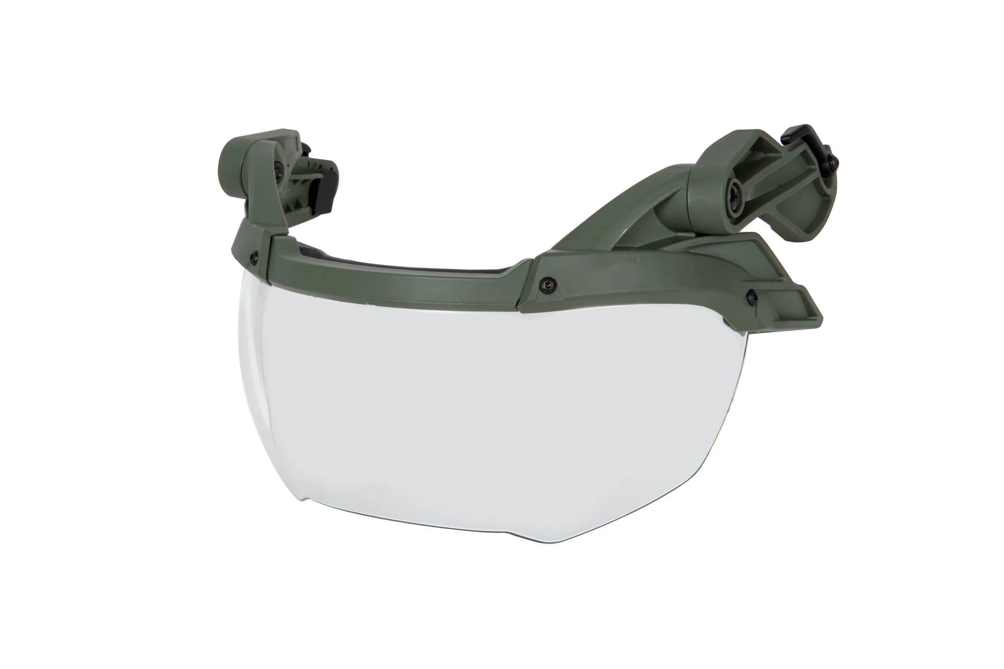 Visor for FAST helmets - olive