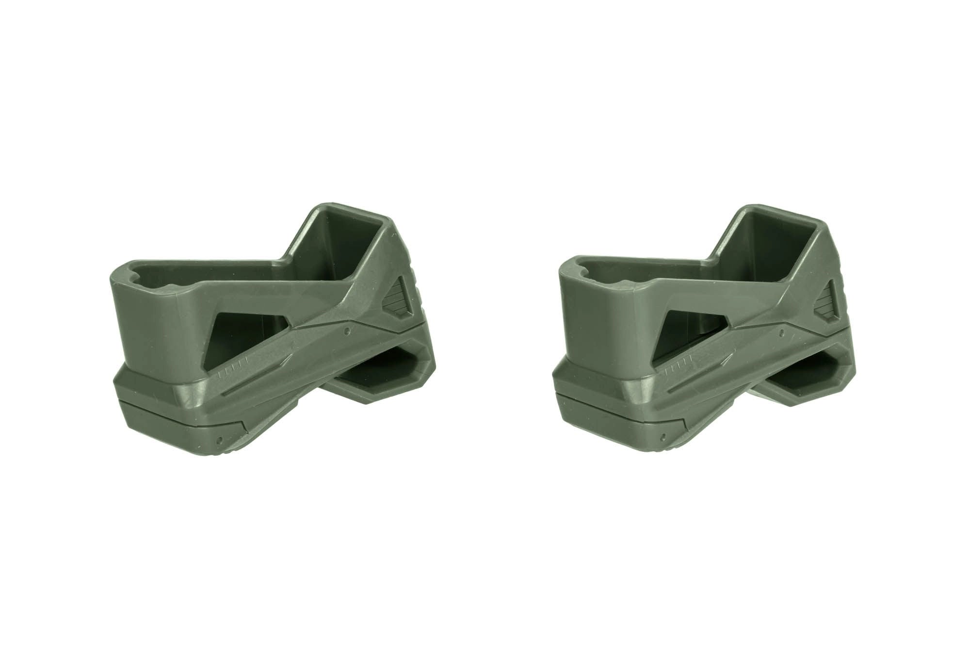 Multi-functional Grip for STANAG magazine (2 pcs) - Green
