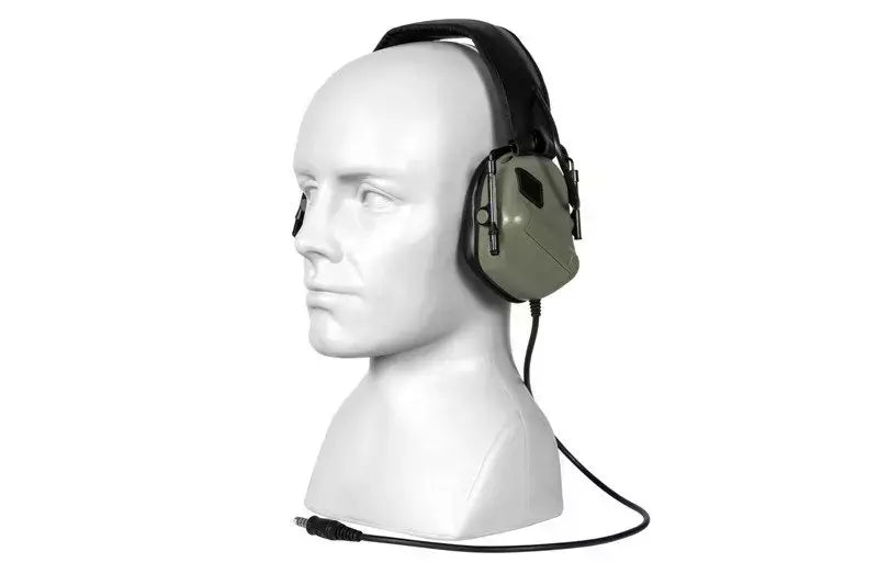 Tactical headset ERM - Olive