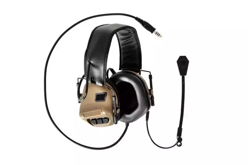Tactical headset ERM - Tan-3