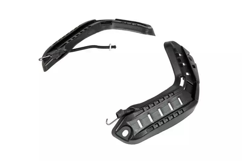 Set of rails for FAST type helmets