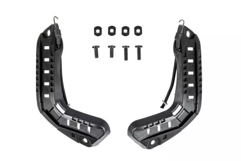 Set of rails for FAST type helmets