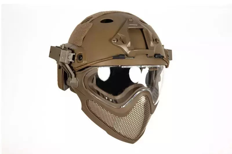 FAST PJ Piloteer II helmet - Tan