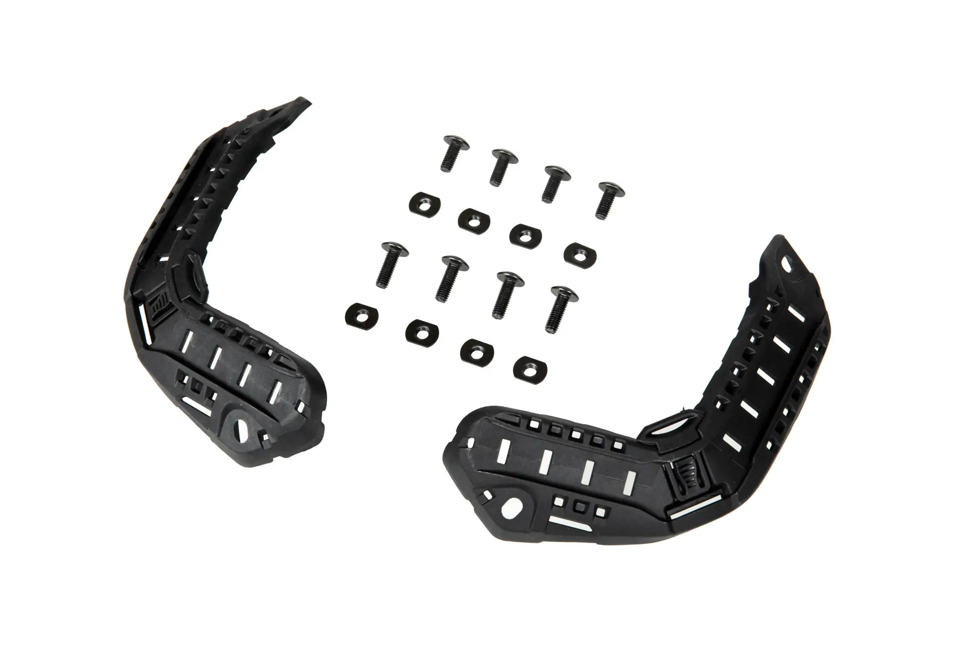 Set of rails for FAST type helmets - Black