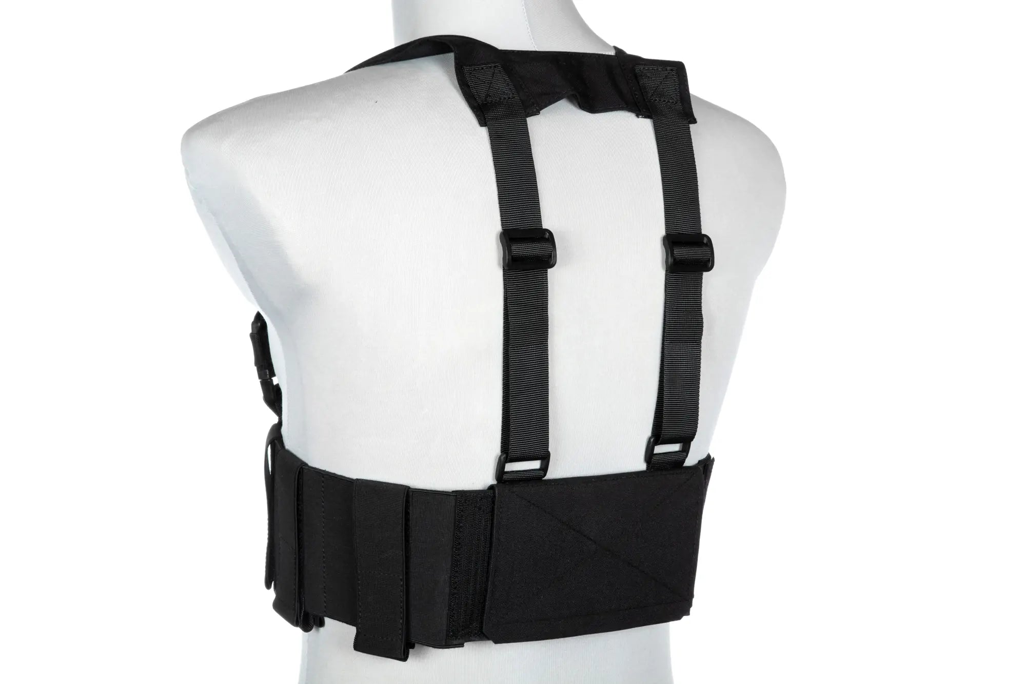 9 Pouch Low Profile Chest Rig - Black
