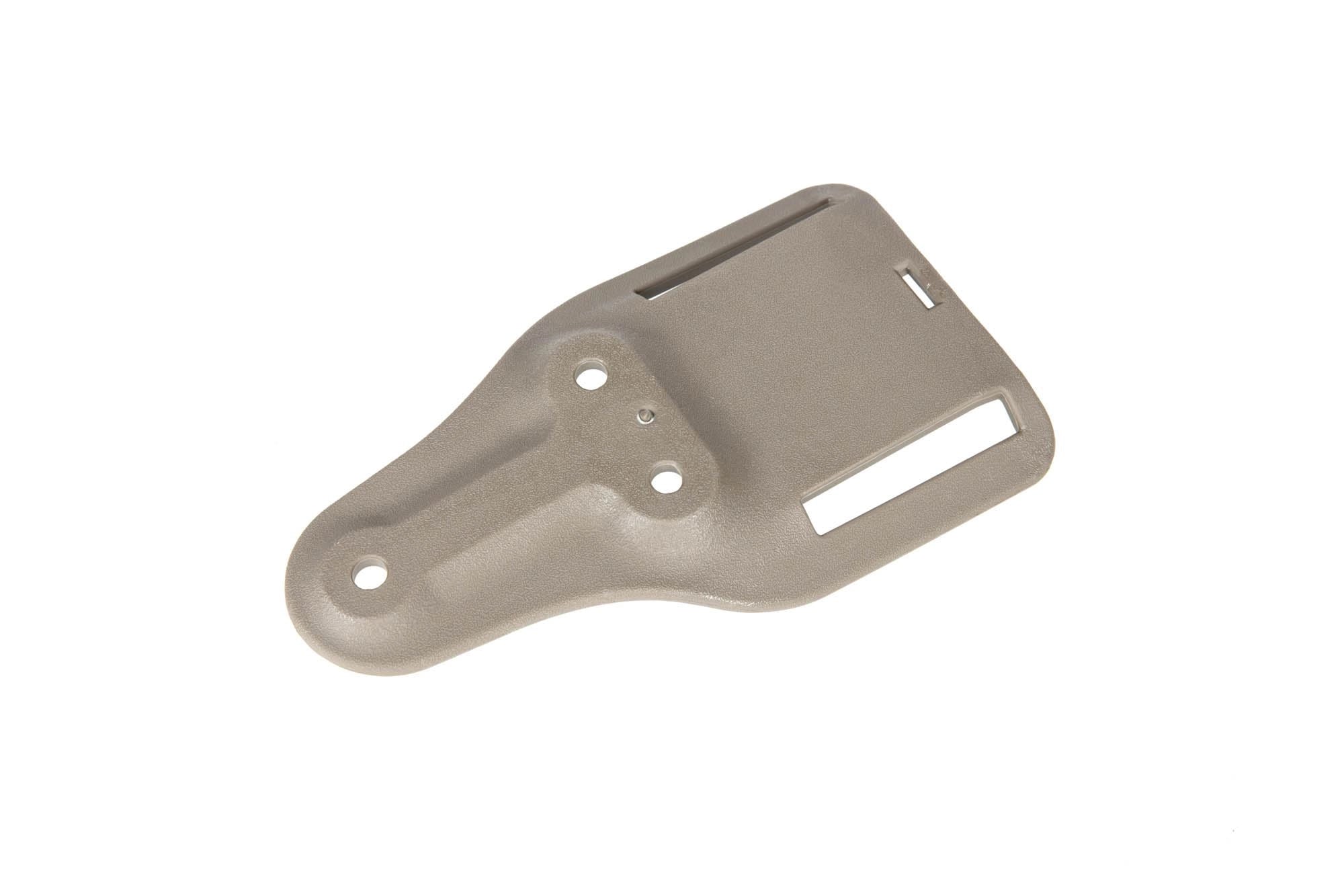 Belt flipper for holsters and pouches (short) - Tan