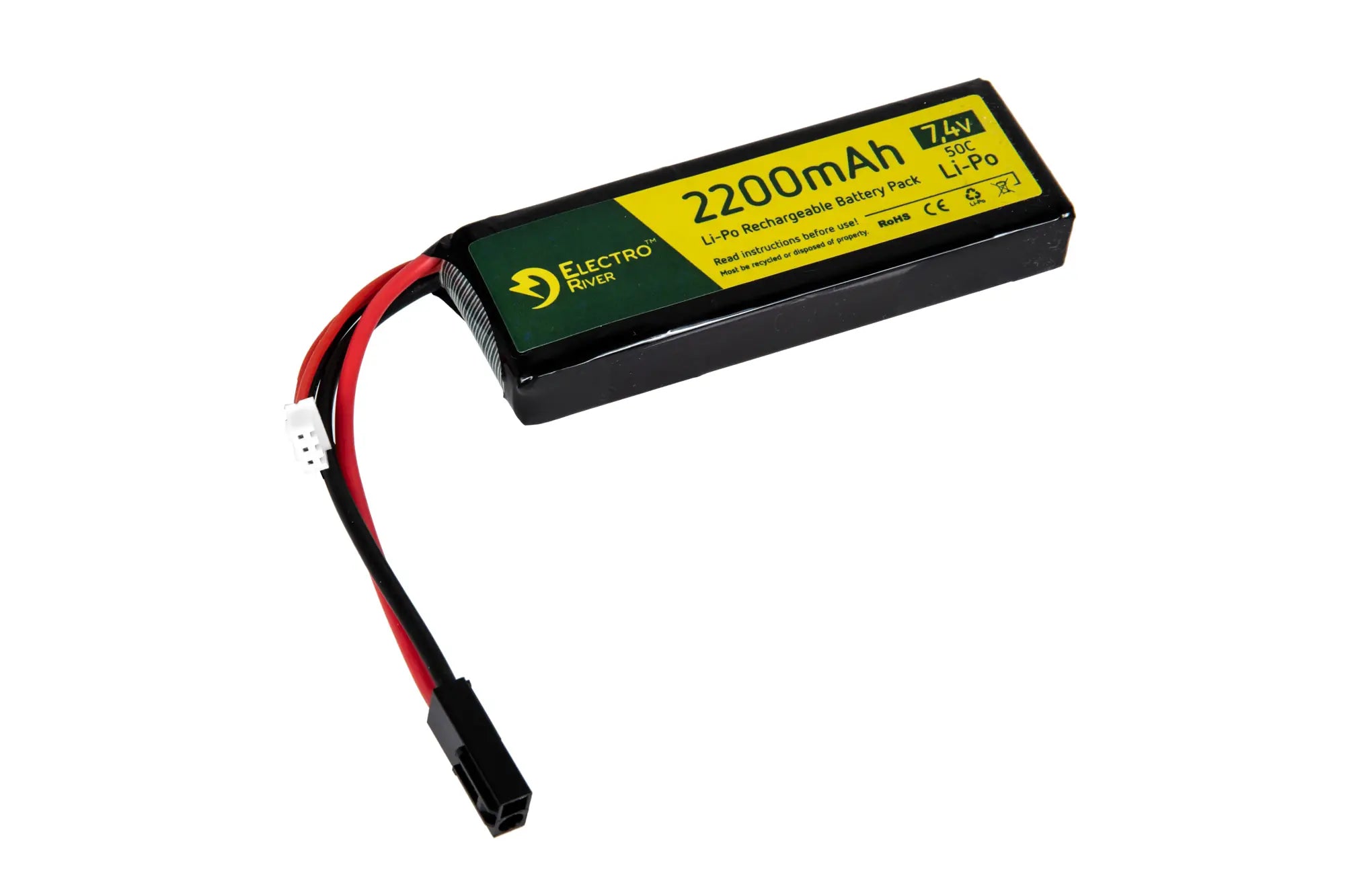 2200mah 7.4V 50C deans