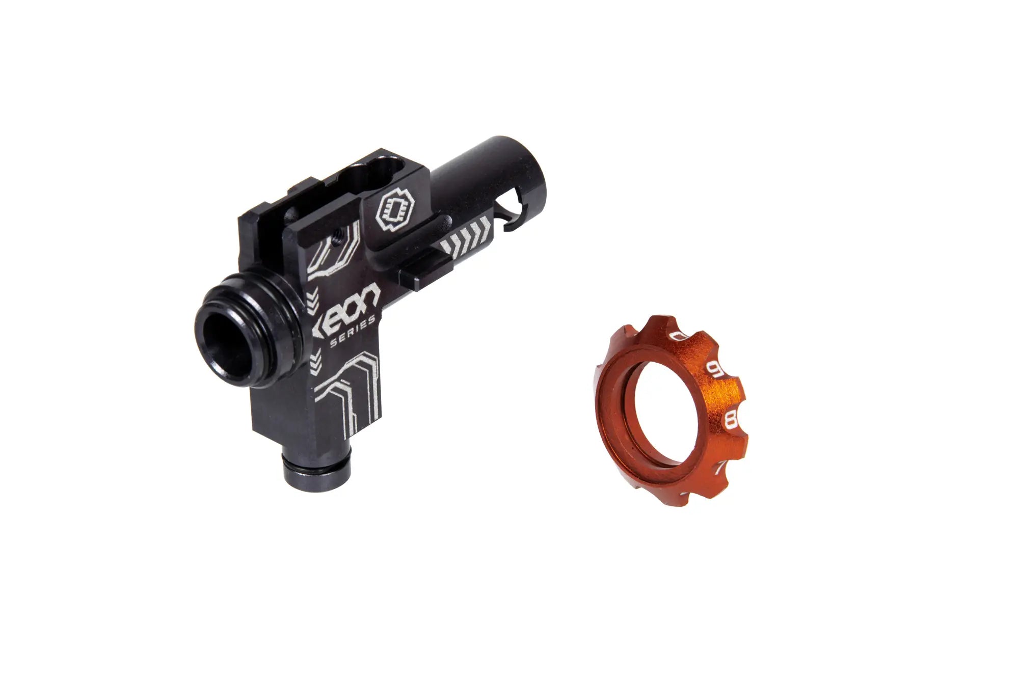 EON Hop-Up Chamber - Titanium housing + orange