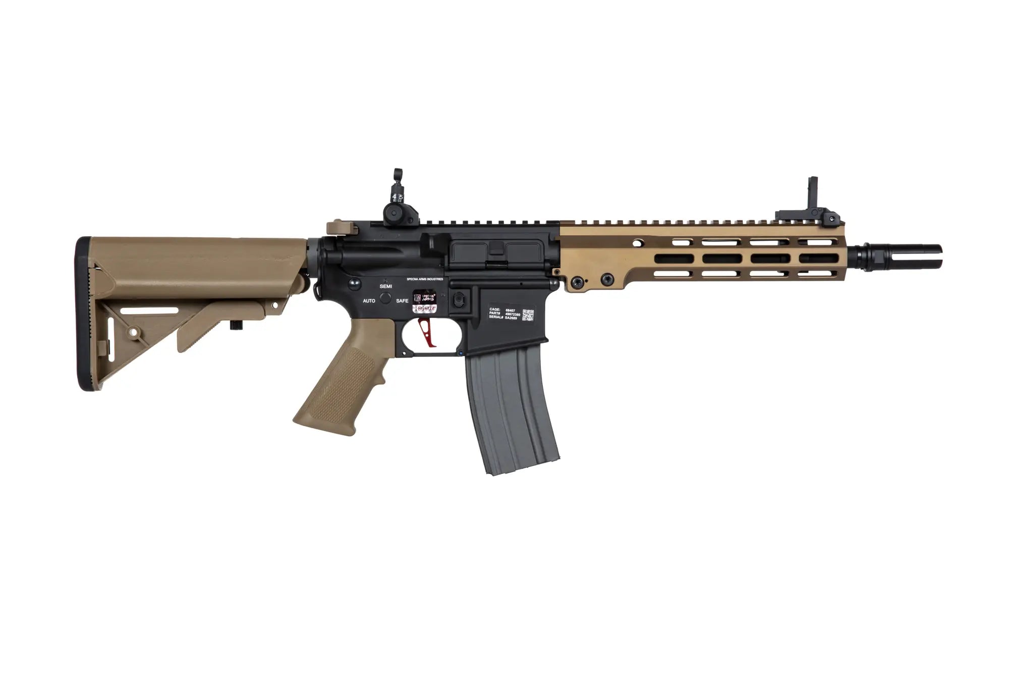 SA-A33 TITAN V2 Custom airsoft rifle - Half-Tan