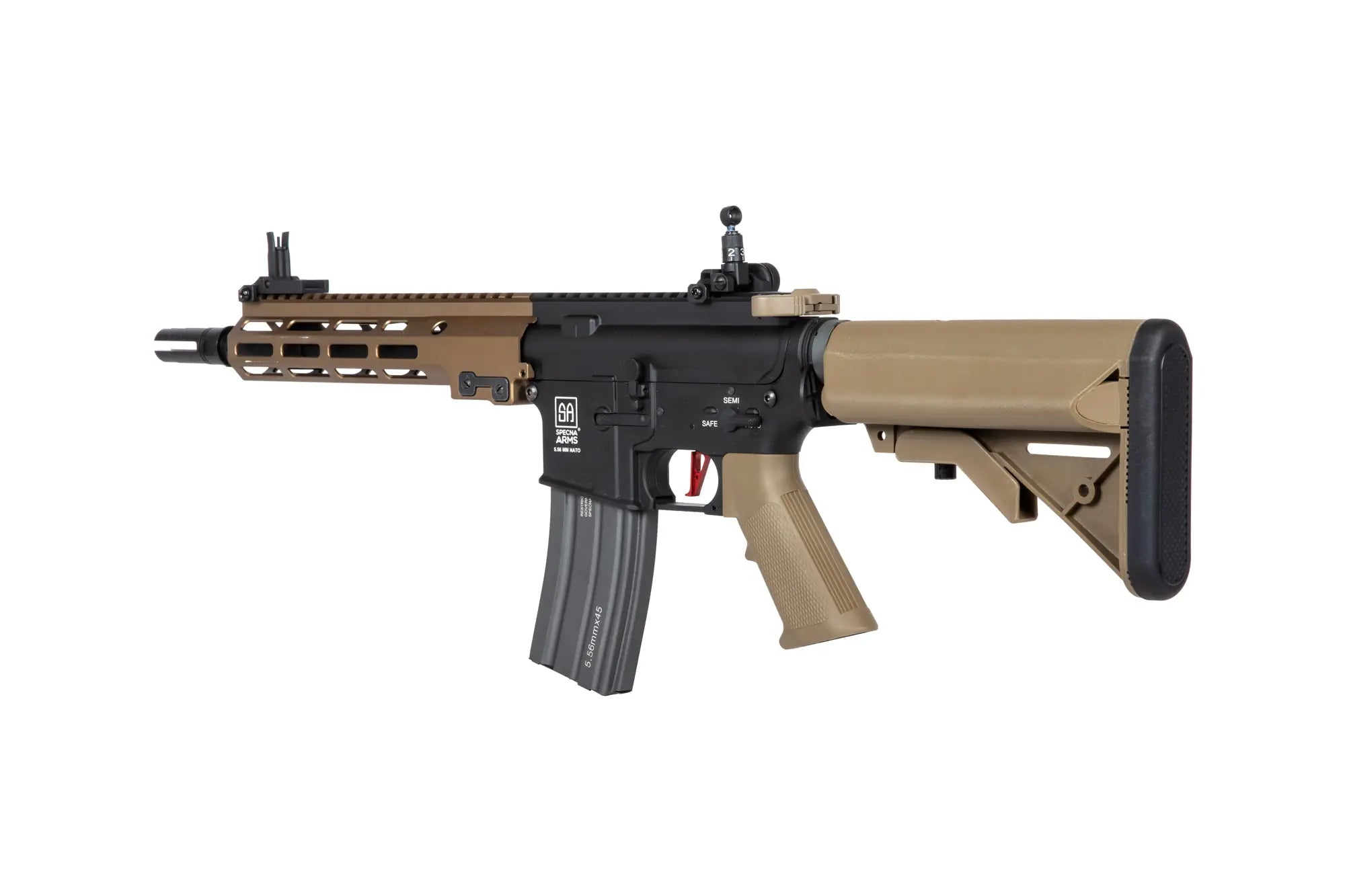 SA-A33 TITAN V2 Custom airsoft rifle - Half-Tan