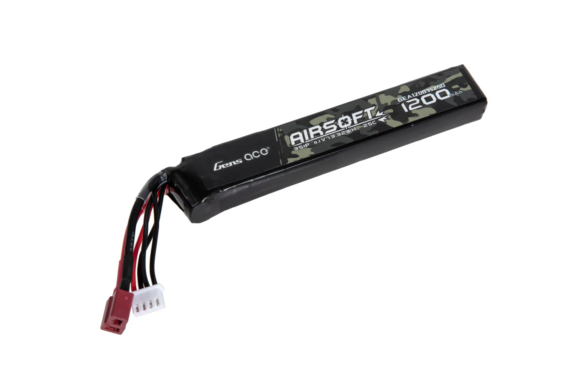 Gens ace 25C 1200mAh 3S1P 11.1V Airsoft / GEA12003S25D