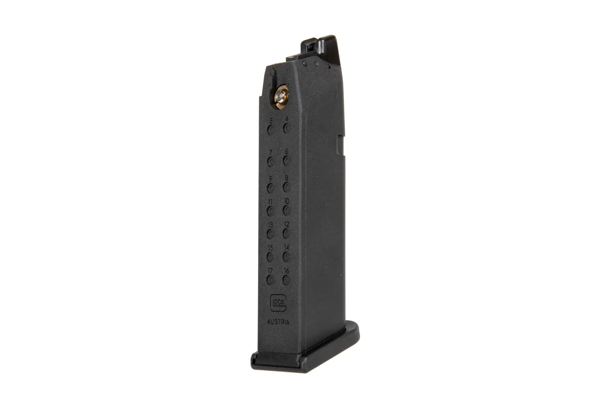 Green gas 22 BBs magazine for Glock 17 Gen 5 replicas