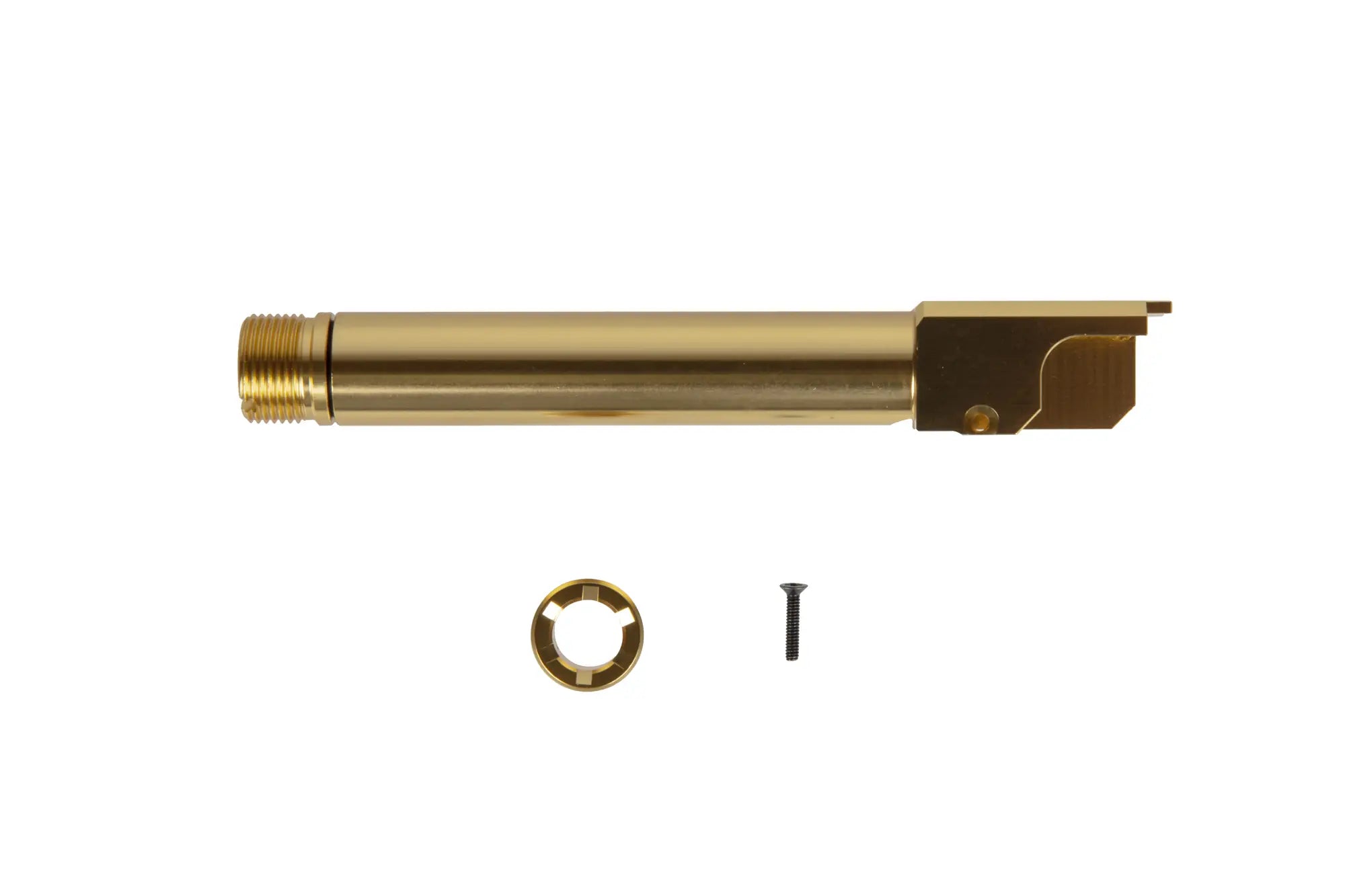 G19 Gen4 "2 Way Fixed" Non-Recoiling External Barrel - Gold